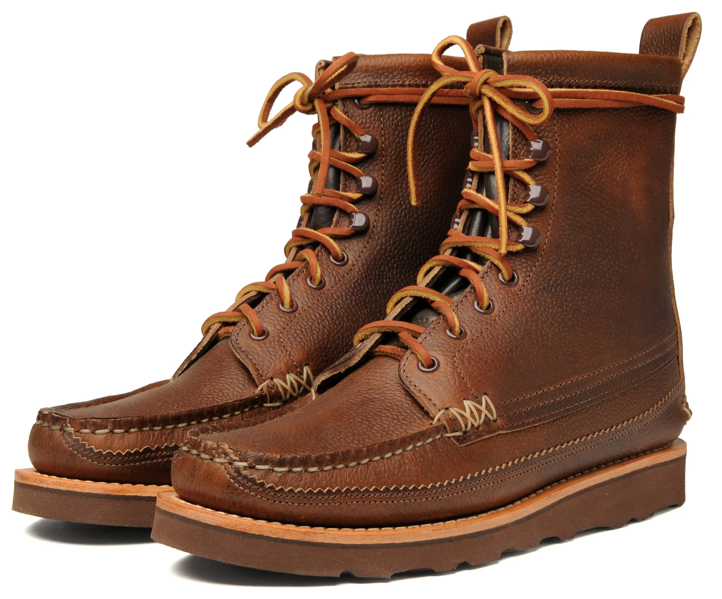 Maine Guide DB Boots - Scotchgrain Leather [2 Colors] — YUKETEN